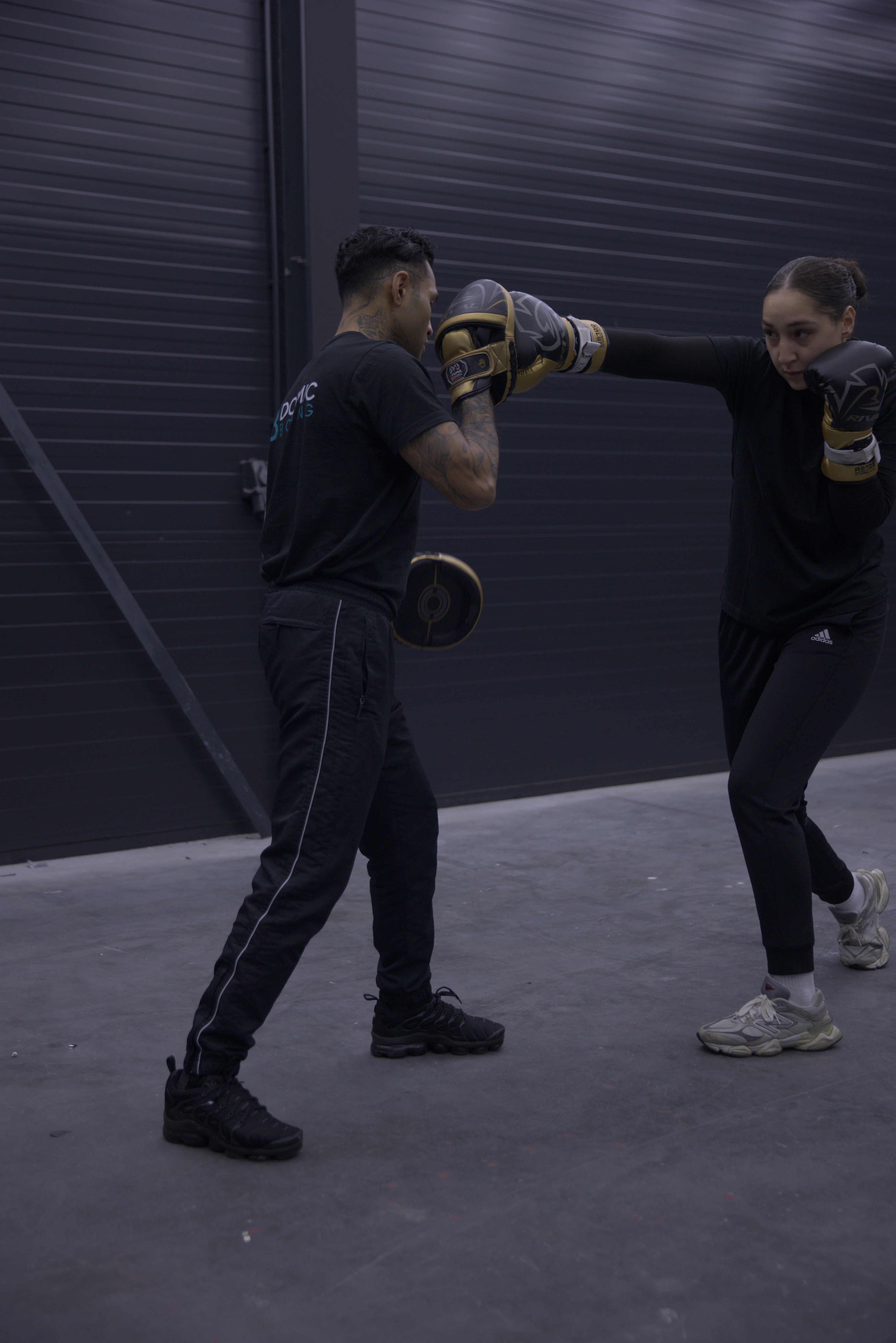 Padswerk in de Dozmic Boxing gym